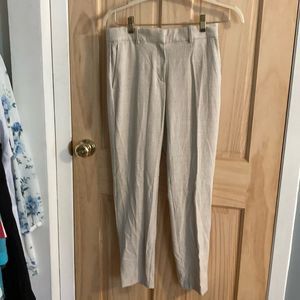 H&M woman’s dress slacks light herringbone pattern